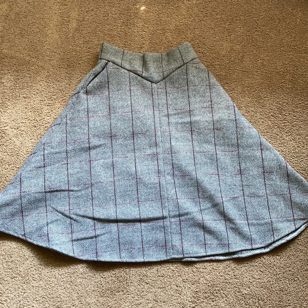 Chicwish Plaid Aline Skirt
